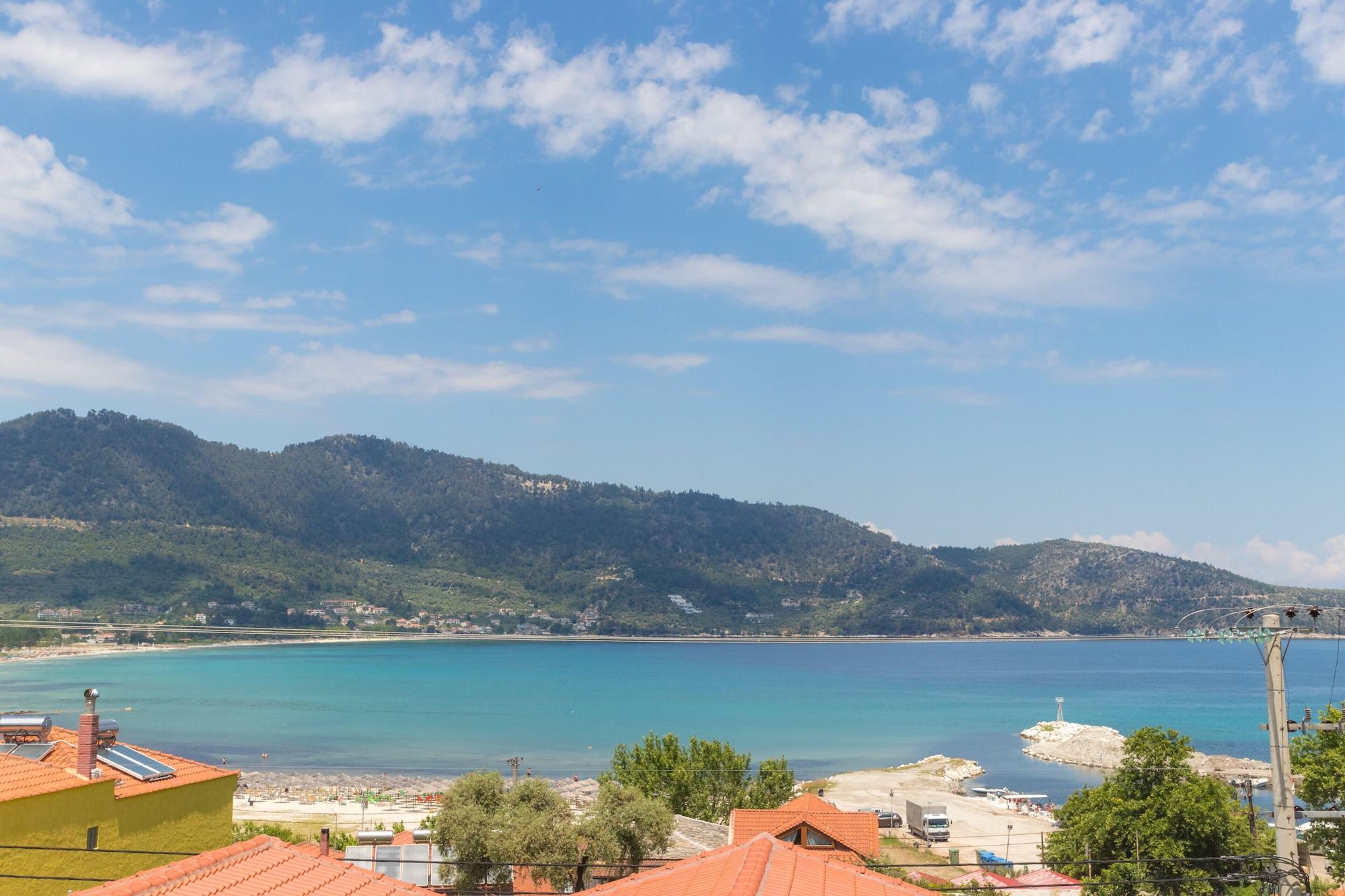 Ntinas Villa With Sea View Skala Potamia  Extérieur photo